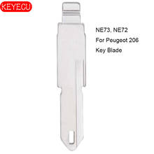 KEYECU 10PCS/lot KEYDIY Universal Remotes Flip Blade , NE73, NE72 for Peugeot 206 2024 - buy cheap