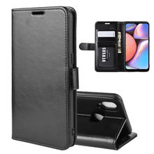 A107F Case for Samsung Galaxy A10S A107 Cover Wallet Card Stent Book Style Faux Leather Flip Protect Black A 107 SM 10S A10-S 2024 - buy cheap