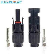 1 Pairs Solar PV Cable Panel Connector Male And Female Connector 30A 1000V For PV Cable 2.5/4/6mm Solar Panel Connect Rated 2024 - buy cheap