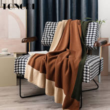 TONGDI Soft Warm Large Handmade Knitted Coarse Woolen Blanket Pretty Gift For Winter Bed Sofa Girl All Season Sleeping Bag 2024 - buy cheap