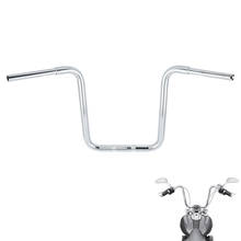 Motorcycle Custom 18" Rise 1-1/4" Ape Hangers Bars Handlebars For Harley XL Sportster Softail FLST FXST Chopper Chrome Black 2024 - buy cheap