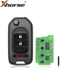 Xhorse XKHO02EN Universal Remote Key Fob 2+1 Button for Honda Type for VVDI Key Tool English Version 2024 - buy cheap