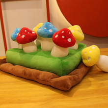 Креативная игра в грибы, детские развивающие игрушки, 8 шт. грибов в стеклянном полу, забавные игрушки для детей, малыш 2024 - купить недорого