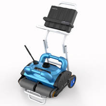 Robot limpiador de piscina mocel 200, con cable de 15m y carro caddy para piscina grande 2024 - compra barato