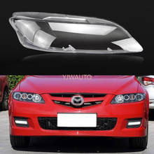 Lente de faro delantero de coche, cubierta de carcasa de repuesto para Mazda 6, 2003, 2004, 2005, 2006, 2007 2024 - compra barato