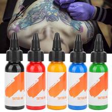 Professional Tattoo Ink Long-Lasting Fast Coloring Tattoo Pigment 29.6ml Microblading Permanent Body Art Makeup Tattoo Pigment 2024 - buy cheap