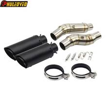 Z1000 Motorcycle Exhaust Muffler System Link Pipe Dual Exhaust for Z1000 Z1000SX NINJA 1000 2010-2018 MotorbikeEscape Laser Mark 2024 - buy cheap