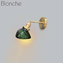 Blonche Modern Wall Sconce Light Glass Wall Lamp for Bedroom Living Room Kitchen Home Decor Ligthing E27 Gold Fixtures Luminaire 2024 - buy cheap