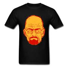Breaking Bad Heinsenberg T-Shirts Summer/Fall 100% Cotton Fabric Round Neck Adult Tops T Shirt Tshirts Best Print Tee Shirt 2024 - buy cheap