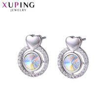 Xuping joias lindas estilo cristais brincos para mulheres melhor presente 96133 2024 - compre barato