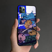 Zenitsu tanjiro inosuke capa para o iphone 6s 7 8 plus x xr xs 11 pro max samsung s note 8 9 10 20 plus ultra 2024 - compre barato