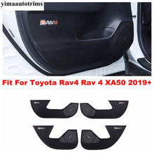 Car Door Anti-kick Pad Anti-scratch Sticker Film Cover Trim Protective Accessories Fit For Toyota Rav4 Rav 4 XA50 2019 - 2022 2024 - buy cheap