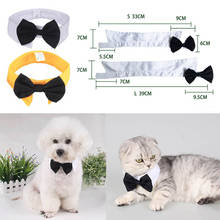 1 PC Cat Neckties Bow  Dog Bow Ties Necktie Collar  Adjustable  2 Size Grooming Product Butterfly Tie Pet Accessories 2024 - buy cheap