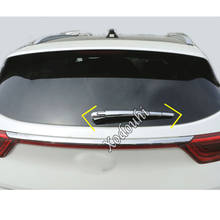 Sticker Styling Trim ABS Chrome Rear Glass Wiper Nozzle Cover Tail Window Frame Lamp 3pcs For Kia Sportage KX5 2019 2020 2021 2024 - buy cheap