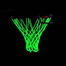 New Glowing Light Shooting Training Green Luminous Basketball Net Backboard Rim Ball Mesh Nylon Standard Basketballs Hoop Net 2024 - buy cheap