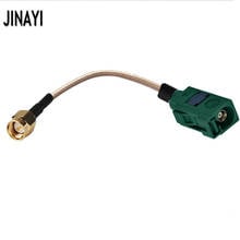 10pcs SMA Male to Green Fakra E Female Car GPS Radio Antenna RG316 Extension Pigtail Cable 50ohm 10/15/20/30/50cm 1/2/3m 2024 - buy cheap