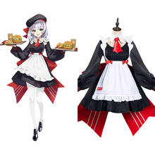 Anime Genshin Impact x KFC Noelle Maid Dress Cosplay Costume Halloween Carnival Suit For Women Girls 2024 - buy cheap