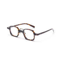 Vintage Square Glasses Frame Men Women Acetate Transparent Clear Eye Glasses Optical Myopia Eyeglasses Frames Man Eyewear Oculos 2024 - buy cheap