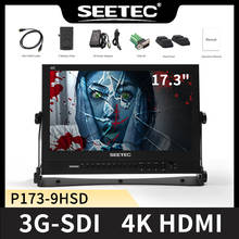 SEETEC-Monitor P173-9HSD de 17,3 ", IPS, 3G-SDI, HDMI, 4K, diseño de aluminio, LCD, 1920x1080, para cámaras DSLR, campo de películas 2024 - compra barato