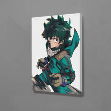 Deku Izuku Midoriya Boku no Hero Academia Wall Art Canvas Decoration poster prints for living room Home bedroom decor Painting 2024 - buy cheap