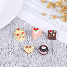 5Pcs Simulation Chocolate Cakes Miniature Food Figurine Dollhouse Accessories Decorate Your Cute Dollhouse Add Some Lively Aure 2024 - buy cheap