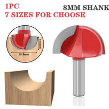 1pc 12mm Shank Ball Nose Core Box Wood Router Bit Carbide Woodworking Router Bits Milling Cutters 2024 - buy cheap