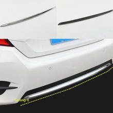 For Honda civic 10th sedan 2016 2017 2018 2019 Car Body Cover Protection Bumper Trim Rear Back Tail Bottom Hoods Parts 1pcs 2024 - buy cheap