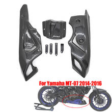 Spoiler de motor para motocicletas, capa de plástico abs para yamaha flash fz07 14-16 mt07 2014-2018 2024 - compre barato