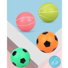 1pc Mini Rubber Football Outdoor Indoor Kids Entertainment Play Game Basketball High Quality Soft Rubber Ball For Children 2024 - buy cheap