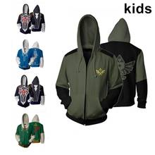 3 To 14 Years Kids Hoodie The Hyrule Fantasy Breath of the Wild 3D Hoodies Sweatshirt Boy Girl Outerwear Jacket Children Clothes 2024 - buy cheap