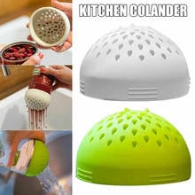 Multipurpose Mini Colander The Micro Kitchen Colander Flexible Silicone Kitchen Tool Strainer Sieve 73mm In Diameter UK 2024 - buy cheap