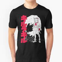 ¡Ryu Ko! Camiseta 100% de algodón puro, camisa blanca de Kill La Kill, Matoi, Ryuuko, Honnouji, Mankanshoku, Satsuki, Kiryuin, Kiryuin, Senketsu 2024 - compra barato