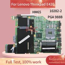 Placa base para ordenador portátil Lenovo Thinkpad E420, placa base HM65 PGA 988B DDR3, 04W0712, 12204-1 2024 - compra barato
