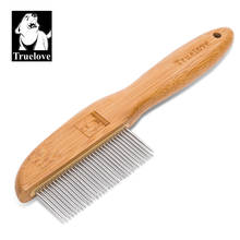 Truelove-escova para tosa de cães e gatos, escova de pelos em aço inoxidável, para remoção de pelos 2024 - compre barato