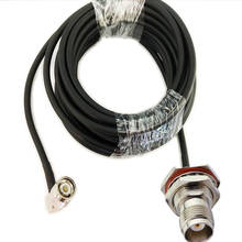 RG58 50-3 TNC ángulo recto macho a TNC hembra O-ring RA conector Cable coaxial RF Pigtail Cable 50ohm 50cm 1/2/3/5/10/15/20/30m 2024 - compra barato