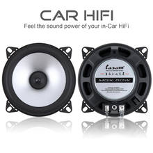 2pcs Hifi Car Coaxial Speaker 4 Inch 60W 2 Way Automotive Speaker Auto Audio Music Stereo Full Range Frequency Loudspeaker 2024 - buy cheap