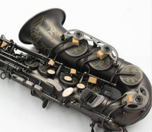 MARGEWATE-saxofón Alto Eb Tune, instrumento Musical de latón único, negro, niquelado, novedad 2024 - compra barato