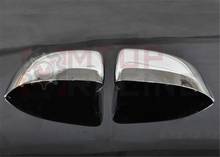 Левая и правая накладки на зеркало заднего вида для Jeep Grand Cherokee 2011, 2012, 2013, 2014, 2015, 2016 2024 - купить недорого