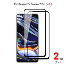 Protector de pantalla de vidrio templado para Realme 7 / 7 Pro (4G), película protectora de cobertura completa, dureza 2.5D 9H 2024 - compra barato