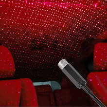 LED Car Roof Star Night Light Projector USB  Atmosphere Galaxy Lamp for TOYOTA RAV4 C-HR COROLLA Yaris CROWN REIZ PRIUS COROLLA 2024 - buy cheap