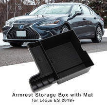 Armrest Storage Box for Lexus ES ES200 ES260 ES300h 2018 2019 Interior Organizer Center Console Glove Holder Central Tray 2024 - buy cheap