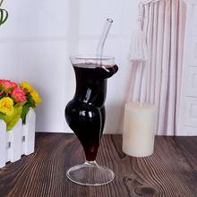 Creative Wine Glass Cup Human Body Shape Bottles Whiskey Beer Glass Cocktail Champagne Glasses Cup For Bar KTV Decor 2024 - buy cheap