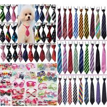 (120pc/lot )Colorful Pet Dog puppy Tie Bow Ties Cat Neckties Dog Grooming Supplies for small middle big dog 6 model Y102 2024 - buy cheap