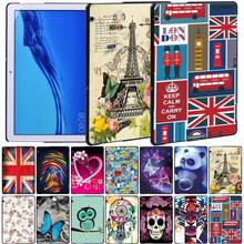 Funda trasera delgada para Huawei MediaPad M5 Lite 8/M5 Lite 10,1 "/M5 10,8"/T5 10 10,1 "/T3 8,0/T3 10 9,6", anticaída, Imagen antigua, Stylus 2024 - compra barato