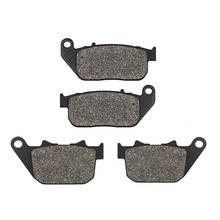 Motorcycle Front Rear Brake Pads for Harley XL50 L883 Iron XL 883 Sportster Custom XL1200 XL 1200 XL1200V XL1200X 48 Forty Eight 2024 - buy cheap
