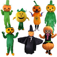 Halloween morte abóbora mascote traje andando abóbora folheto vestido cosplay tema mascote carnaval fantasia festa terno 2024 - compre barato
