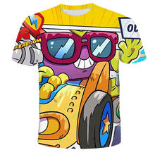 Boys Super Zings Sonic Print Clothes Funny T-Shirts Kids Baby Super zings Summer Boys Graphic T Shirts Anime Among Tops 2021 2024 - buy cheap