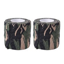 2PCS 4.5M Military Stretch Medical Bandage Camouflage Tape Self-Adhesive Gun Decor for Kids 2024 - buy cheap