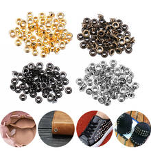 50PCS Metal Round Eyelet Buttons Eyelets Grommet Belt Buckle Leather Craft Rivet Buckles Baby Shoes Clothes Sewing Accessory 2024 - buy cheap