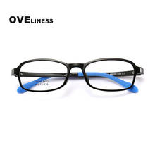 Gafas ópticas para miopía para niños y niñas, montura TR90 sólida, dioptrías transparentes graduadas, gafas flexibles suaves 2024 - compra barato